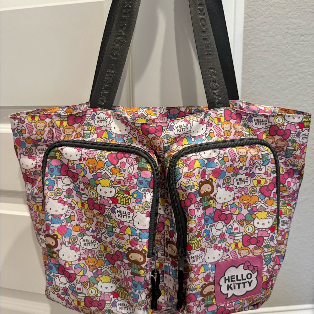 Hello kitty joyful shoulder tote
